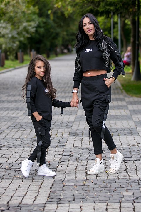 Sports black suit for girls / boy. 